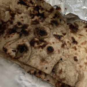 Roti - whole wheat bread at Indian Garden in Bloomington