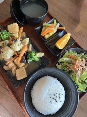 Set menu  at Anthony Vegetarian Restaurant in Malacca