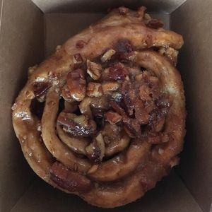 Vegan pecan roll  at Trail Rider in Cedar Crest