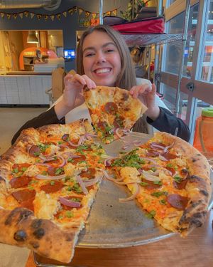 Hive Mind Pizza at King Dough in Indianapolis