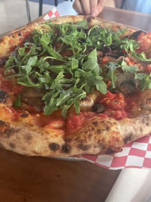 Vegan pile  at King Dough in Indianapolis