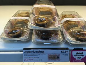 dumplings at STN - Itsu in Stansted