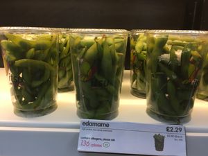 edamame at STN - Itsu in Stansted
