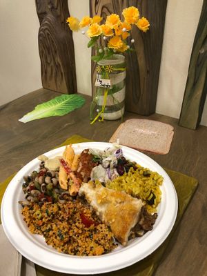 My dinner yummy  at The Saints Stores in Thessaloniki