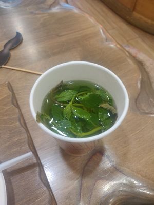 They accommodated my request for fresh mint tea at The Saints Stores in Thessaloniki