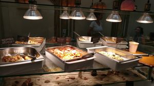 Food at The Saints Stores in Thessaloniki