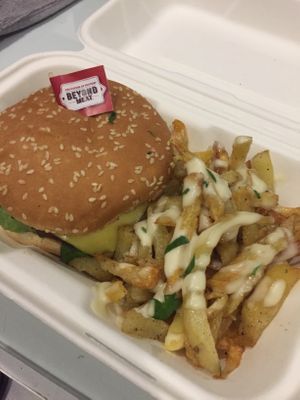 The beyond burger !!! at The Saints Stores in Thessaloniki