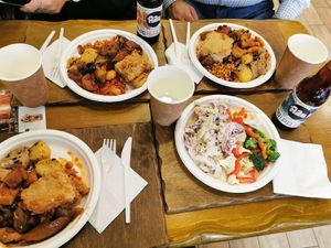 The Saints Stores when it had Buffet. at The Saints Stores in Thessaloniki