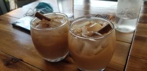 Horchata at Detroit Street Filling Station in Ann Arbor