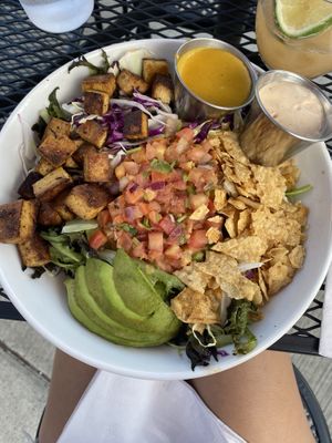 Taco ‘Bout it Salad  at Detroit Street Filling Station in Ann Arbor