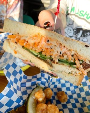 Bahn Mi  at Detroit Street Filling Station in Ann Arbor