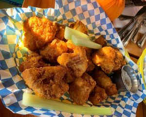 Cauli wings  at Detroit Street Filling Station in Ann Arbor