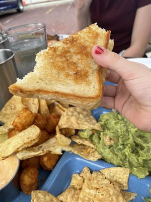 Grilled cheese  at Detroit Street Filling Station in Ann Arbor