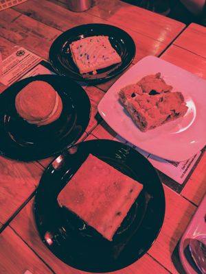 Desserts! Pop tart, s'mores bar cookies and cream cheesecake, pumpkin whoopie pie at Detroit Street Filling Station in Ann Arbor