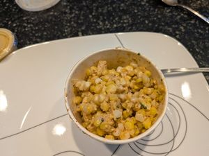 Street corn at Detroit Street Filling Station in Ann Arbor