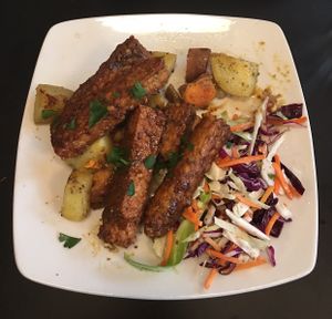 BBQ “Ribs” at Detroit Street Filling Station in Ann Arbor