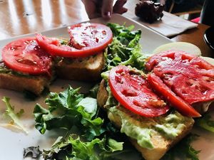 Avocado Toast at Detroit Street Filling Station in Ann Arbor