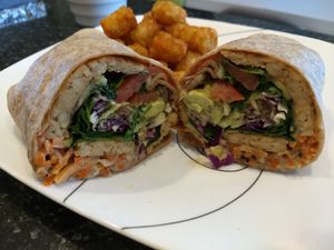 The World's Greatest Wrap at Detroit Street Filling Station in Ann Arbor