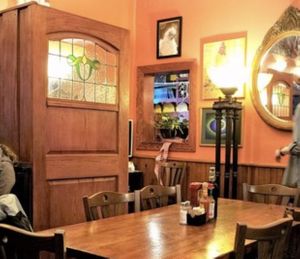 Inside at Runcible Spoon in Bloomington