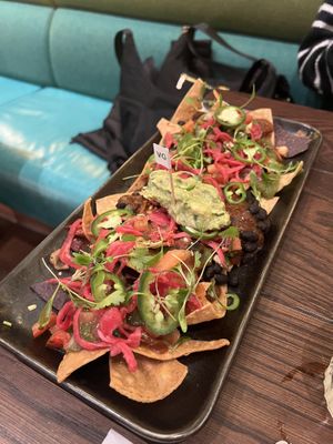 Vegan nachos.  at Wahaca in Edinburgh