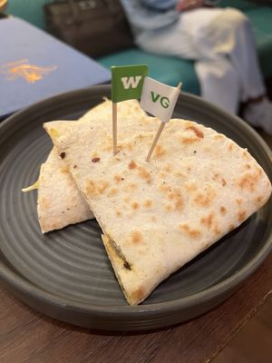 Blackbean quesadilla.  at Wahaca in Edinburgh