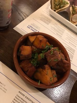 Sweet potato  at Wahaca in Edinburgh