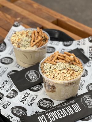 Nut-Busters. 😋 100% wish they opened up close to me! 🤤  at HB Beverage Co. in St George