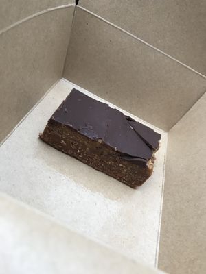 Raw cookie dough slab at The Nakery in Liverpool