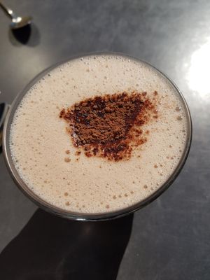 Hot chocolate at Kaffeerösterei in Sylt