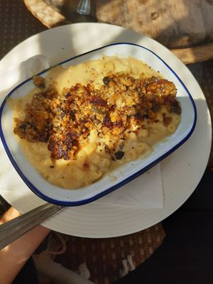 Haggis nice and crispy at Beetroot Sauvage in Edinburgh