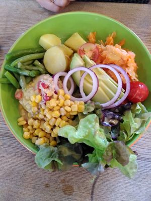 Salad Nicoise at Beetroot Sauvage in Edinburgh