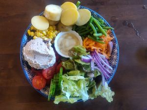 Nicer Nicoise Salad at Beetroot Sauvage in Edinburgh