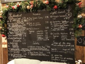 Varied menu at Beetroot Sauvage in Edinburgh