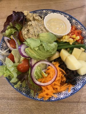 Tuna Nicosia salad  at Beetroot Sauvage in Edinburgh