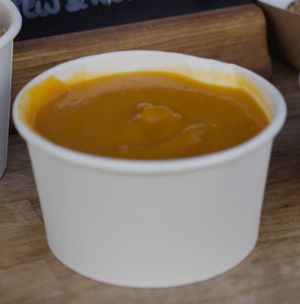 Soup at the Beet Box, Edinburgh at Beetroot Sauvage in Edinburgh