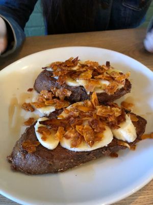 French toast at Beetroot Sauvage in Edinburgh