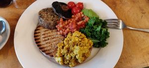 Breakfast at Beetroot Sauvage in Edinburgh