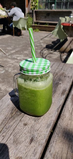 Smoothie at Beetroot Sauvage in Edinburgh