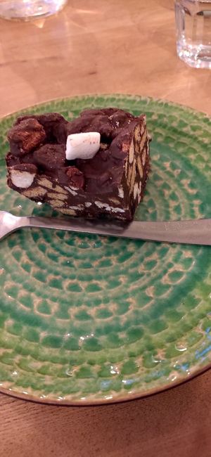 Piece of Rocky Road at Beetroot Sauvage in Edinburgh