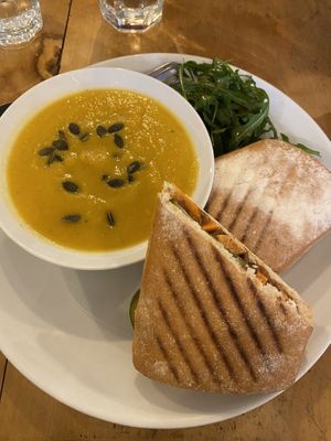 Soup and ... at Beetroot Sauvage in Edinburgh