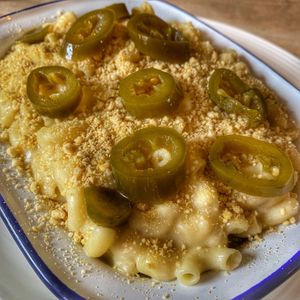 Mac cheese at Beetroot Sauvage in Edinburgh