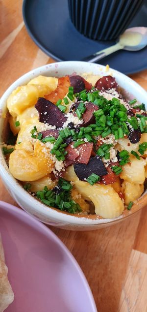 Mac and cheese at Serenity Now in Glasgow