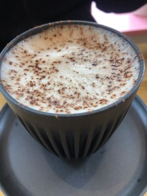 Wellness latte hot chocolate  at Serenity Now in Glasgow