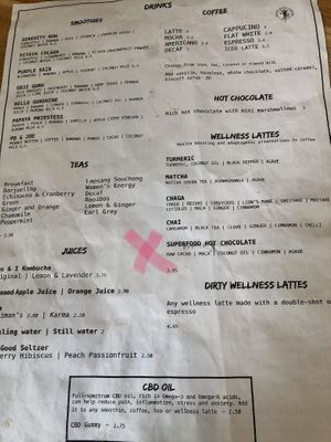 Drinks   at Serenity Now in Glasgow