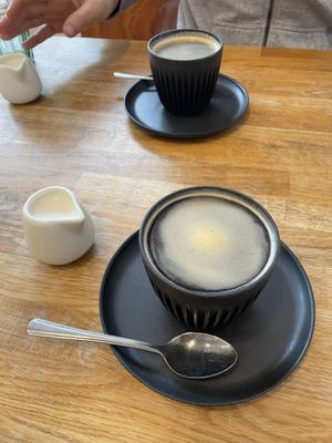 Oat Milk Americanos  at Serenity Now in Glasgow