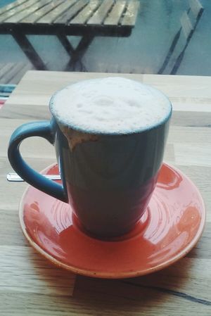 Almond Chai Latte at Serenity Now in Glasgow