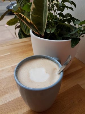 Chaga Latte at Serenity Now in Glasgow