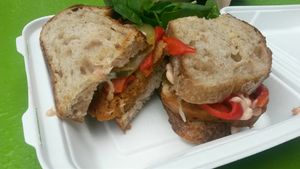 Reuben sandwich at Shoe Tree Cafe in Newcastle Upon Tyne