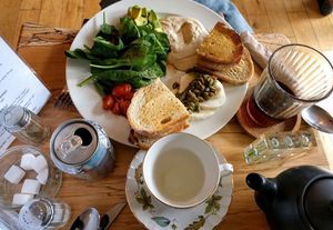 Lunch at Shoe Tree Cafe in Newcastle Upon Tyne