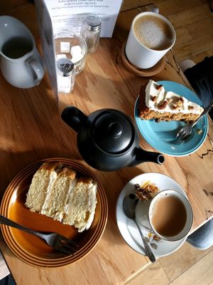 Cake at Shoe Tree Cafe in Newcastle Upon Tyne